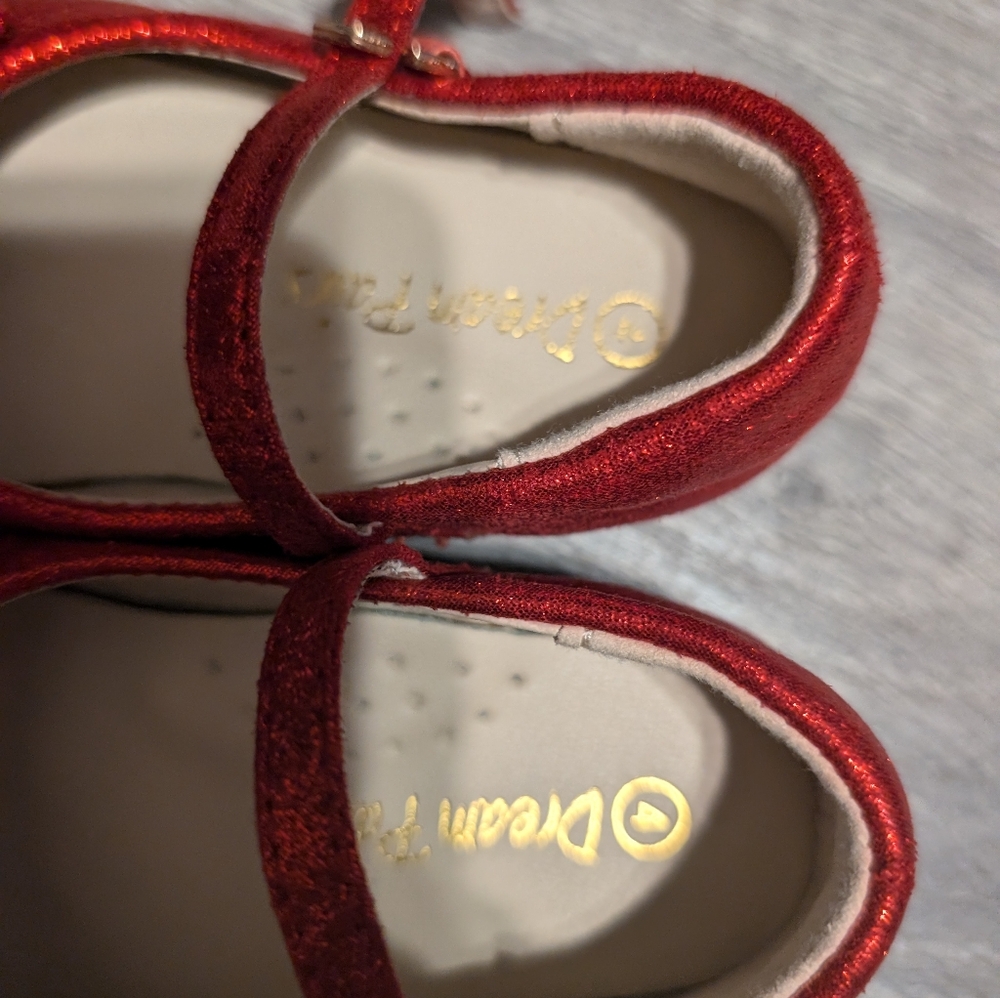 Size toddler 4 red dress shoes dream pairs